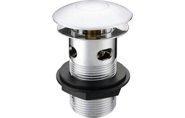 Chrome Plated Brass Clicker Basin Waste