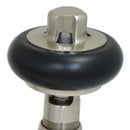 West Radiators Faringdon Radiator Valve - Satin Nickel | Plumbhub
