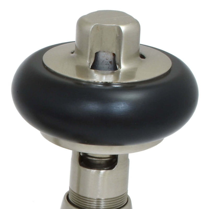 West Radiators Faringdon Radiator Valve - Satin Nickel | Plumbhub