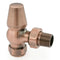 West Radiators Jaguar Radiator Valve - Antique Copper | Plumbhub