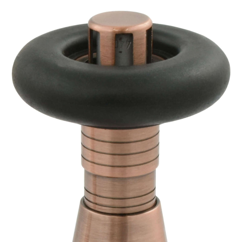 West Radiators Jaguar Radiator Valve - Antique Copper | Plumbhub