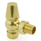 West Radiators Jaguar Radiator Valve - Brass | Plumbhub