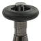 West Radiators Jaguar Thermostatic Angled Valve - Black Nickel