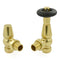 West Radiators Jaguar Radiator Valve - Brass | Plumbhub