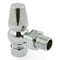 West Radiators Jaguar Radiator Valve - Chrome | Plumbhub