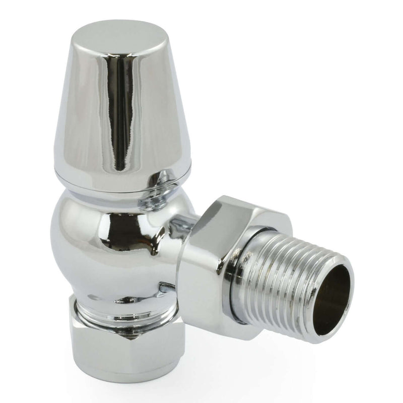 West Radiators Jaguar Radiator Valve - Chrome | Plumbhub