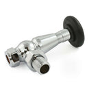 West Radiators Jaguar Radiator Valve - Chrome | Plumbhub