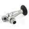 West Radiators Jaguar Radiator Valve - Chrome | Plumbhub