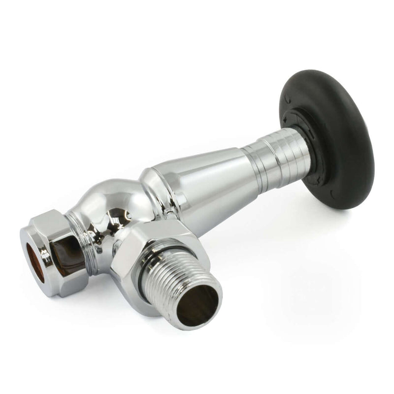 West Radiators Jaguar Radiator Valve - Chrome | Plumbhub