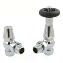 West Radiators Jaguar Radiator Valve - Chrome | Plumbhub