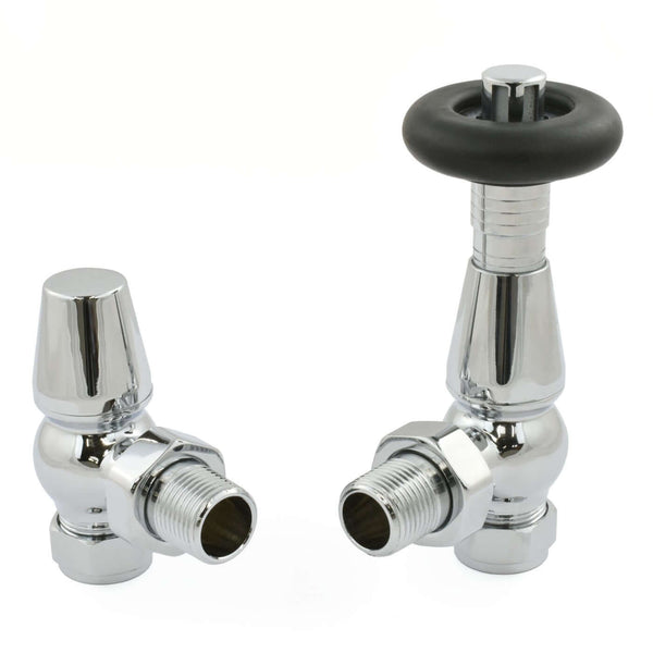 West Radiators Jaguar Radiator Valve - Chrome | Plumbhub