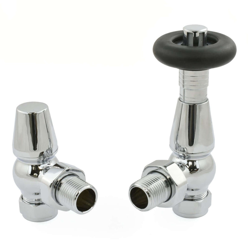 West Radiators Jaguar Radiator Valve - Chrome | Plumbhub