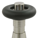 West Radiators Jaguar Radiator Valve - Brushed Nickel | Plumbhub