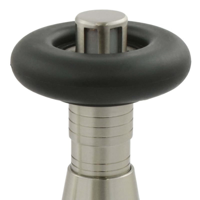 West Radiators Jaguar Radiator Valve - Brushed Nickel | Plumbhub