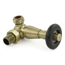 West Radiators Jaguar Radiator Valve - Antique Brass | Plumbhub