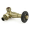 West Radiators Jaguar Radiator Valve - Antique Brass | Plumbhub