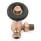 West Radiators Jaguar Radiator Valve - Antique Copper | Plumbhub