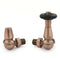 West Radiators Jaguar Radiator Valve - Antique Copper | Plumbhub