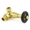 West Radiators Jaguar Radiator Valve - Brass | Plumbhub