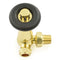 West Radiators Jaguar Radiator Valve - Brass | Plumbhub