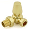 West Radiators Jaguar Radiator Valve - Brass | Plumbhub