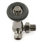 West Radiators Jaguar Radiator Valve - Black Nickel | Plumbhub