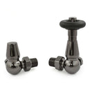 West Radiators Jaguar Radiator Valve - Black Nickel | Plumbhub
