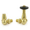 West Radiators Jaguar Radiator Valve - Brass | Plumbhub