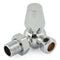 West Radiators Jaguar Radiator Valve - Chrome | Plumbhub