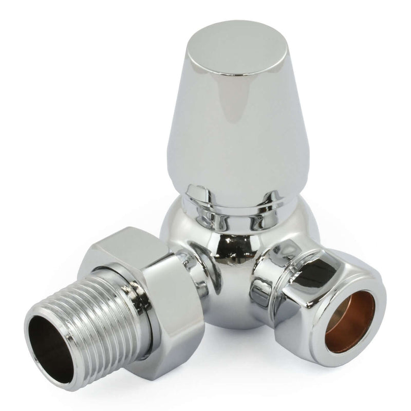 West Radiators Jaguar Radiator Valve - Chrome | Plumbhub