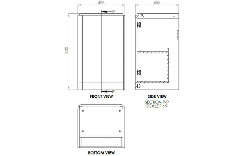 Cloakroom Vanity Unit