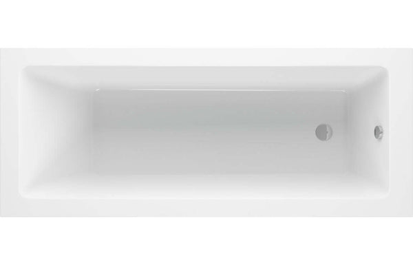 Celeste Nevada Square Single Ended 1800x800x550mm 0TH Bath w/ Legs.
