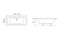 Celeste Nevada Square Double Ended Bath