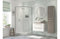 Celeste Flex 900mm 2 Door Quadrant Shower Enclosure - Chrome