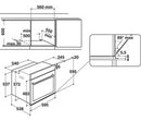 Hotpoint Built-In Single Electric Oven - Stainless Steel