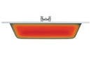 Celeste Lauderdale Round Single Ended Supercast 1700x700x550mm 0TH Bath w/ Legs.