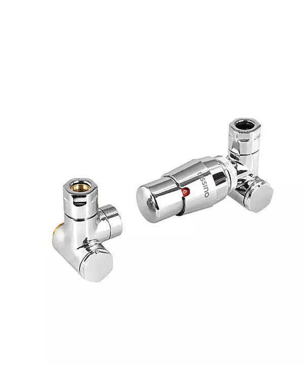 Tissino Hugo Dual Fuel Valves - Chrome