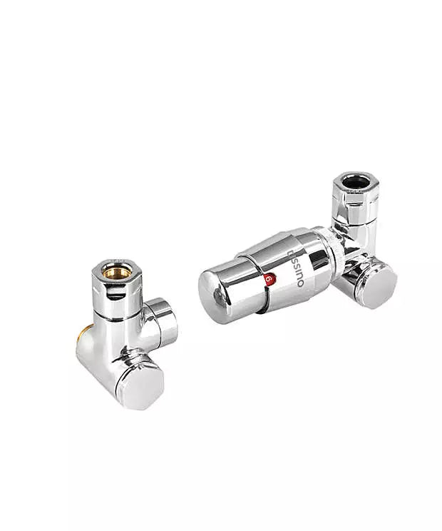 Tissino Hugo Dual Fuel Valves - Chrome