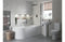 Celeste Dusk 550mm x 400mm 1TH Bathroom Basin & Full Pedestal
