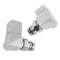 Aeon Cubic-30 Square Corner Manual Radiator Valve Set - 15mm