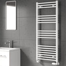 Reina Capo Flat Towel Warmer 500mm x 1800mm - White
