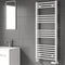 Reina Capo Flat Towel Warmer 500mm x 1800mm - White