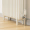 Adjustable White Radiator Feet for 3 & 4 Column Radiator Rads