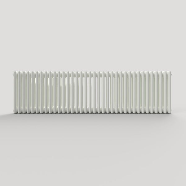 Trinity 450mm x 1686mm 3 Column Horizontal White Radiator
