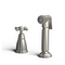 Chalford Pewter Independent Pull-Out Spray with Crosshead Handle