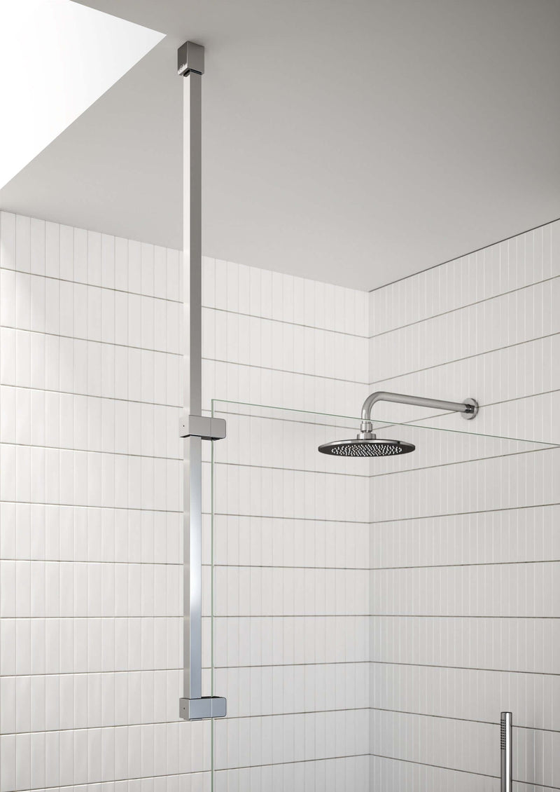 Armano 1000mm Ceiling Support & Clamp - Matt Black.