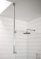 Armano 2500mm Ceiling Support & Double Clamp - Matt Black.