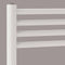 Ultraheat Chelmsford Straight 700 x 420 Designer Towel Rail - White