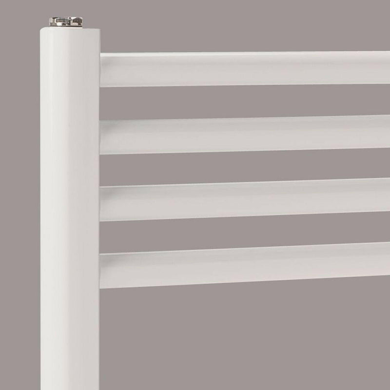 Ultraheat Chelmsford Straight 700 x 420 Designer Towel Rail - White