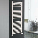 Ultraheat Chelmsford Straight 700 x 420 Designer Towel Rail - White